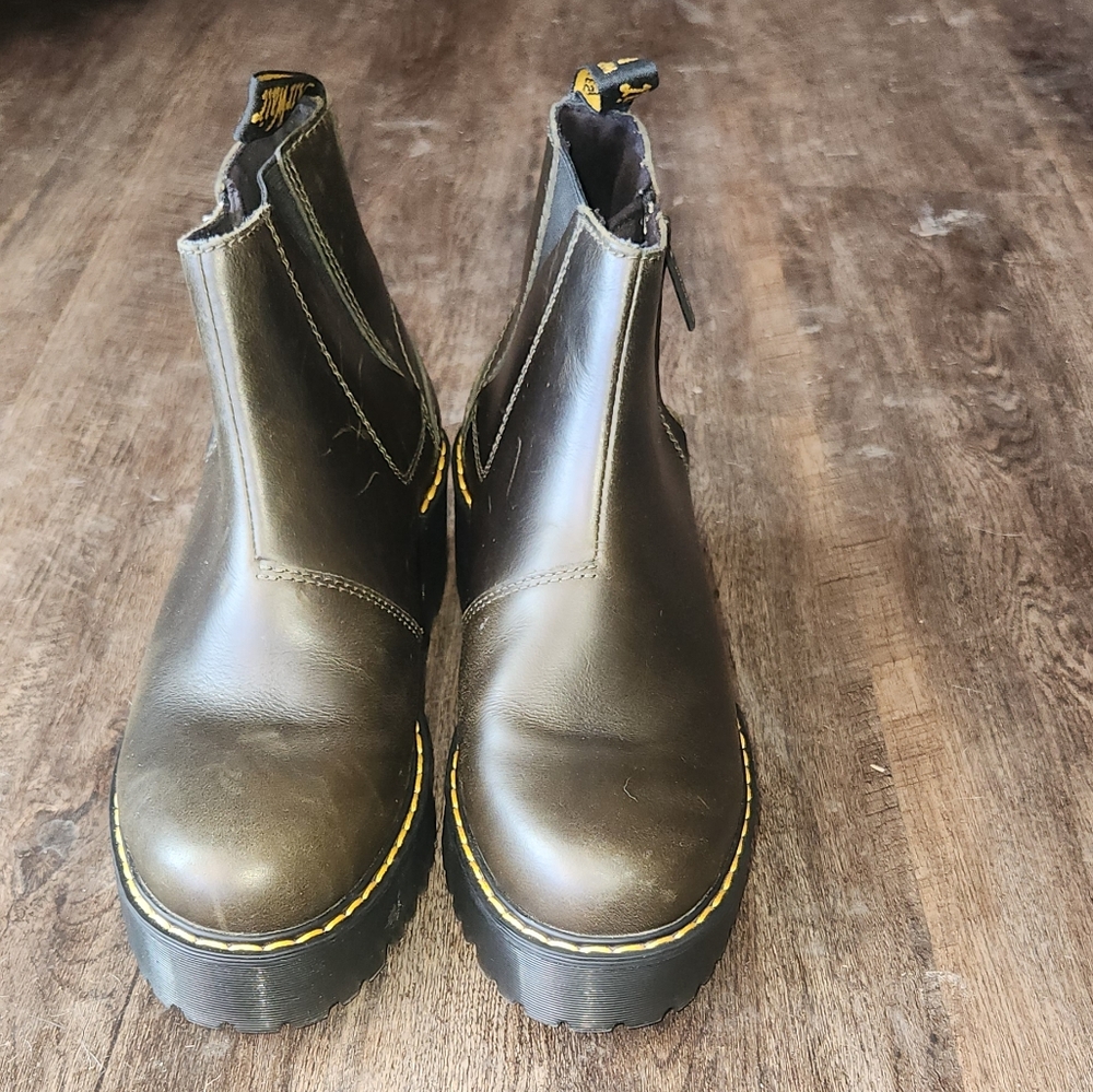 Brown Doc Marten Boots